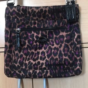 Coach cross body purse